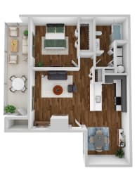 1 bed, 1 bath, 789 sqft, $1,878