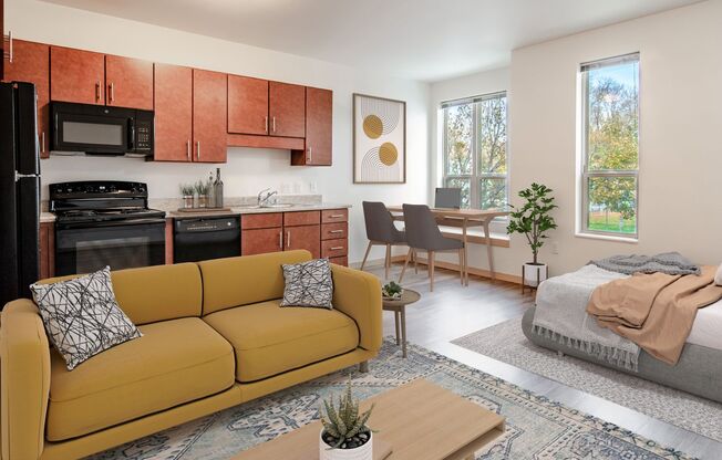 Studio, 1 bath, 427 sqft, $1,440, Unit 310