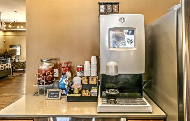 Coffee Bar and Hospitality Station at Landings Apartments, The, Bellevue, Nebraska