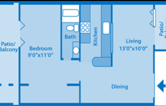 Partner-provided photo for $691 unit