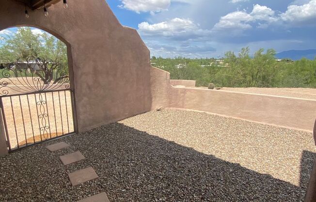 3 Bedroom 2 Bath perched on a scenic overlook with sweeping views of the Tucson Valley and city lights