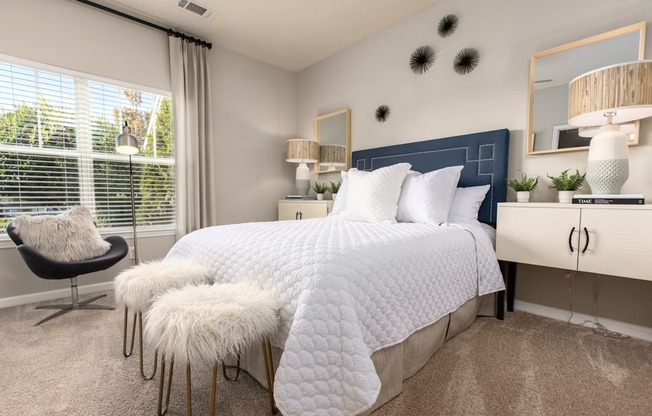 Model Bedroom at Ansley Town Center, Georgia, 30809