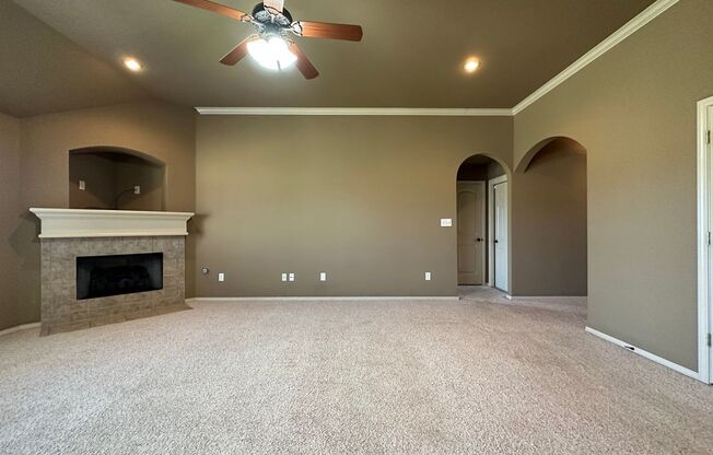 Spacious Elegance: Your Dream 3 Bed, 2 Bath Home with a Cozy Fireplace and 2-Car Garage!