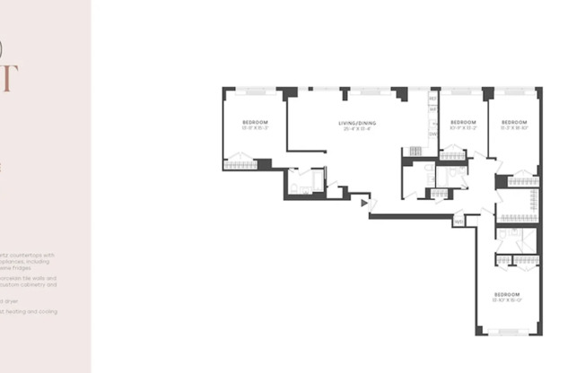 4 beds, 3 baths, $23,995, Unit 27F1
