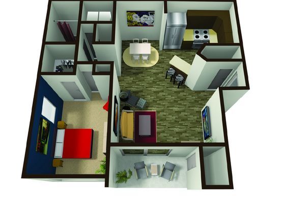 1 bed, 1 bath, 750 sqft, $1,795