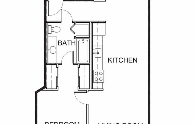 1 bed, 1 bath, 775 sqft, $2,093