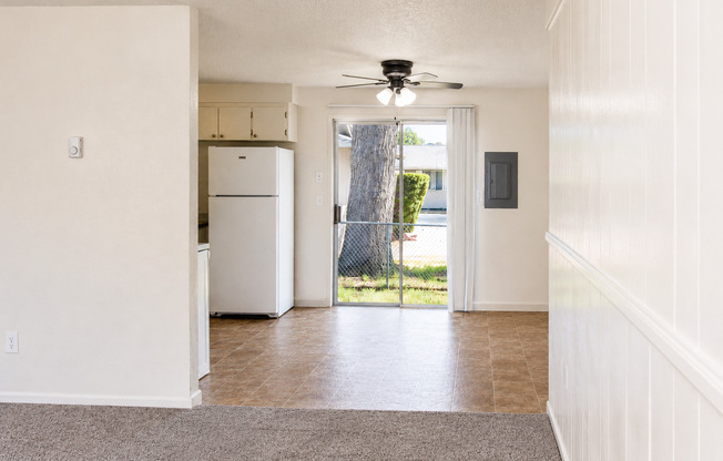Large Two Bedroom Duplex Homes with a Private Back Yard