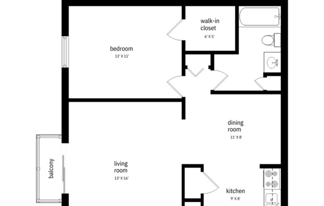 1 bed, 1 bath, 746 sqft, $1,440, Unit 8101-08