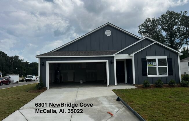 McCalla Trace Newly Constructed 4 BR/ 2 Bath one level house 1774sqft