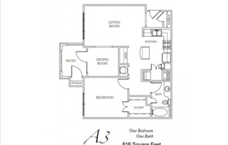 1 bed, 1 bath, 816 sqft, $1,499, Unit 07206