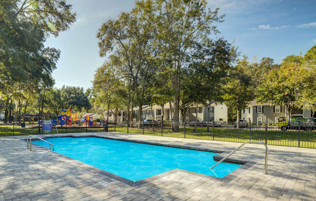 Chelsea Apartments in Gainesville Florida photo of sparkling pool