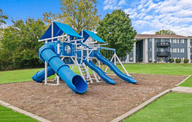 our apartments have a playground for kids to play