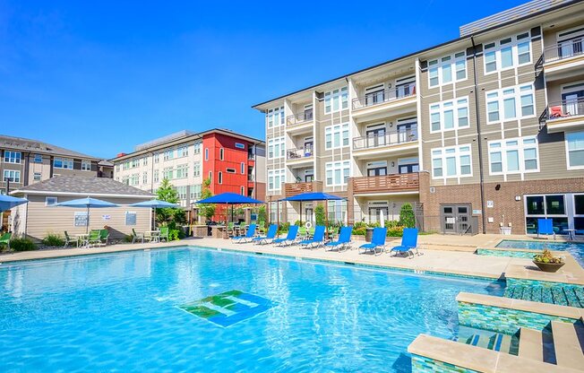 At Harmony Luxury Apartments, It's Always Pool Season!