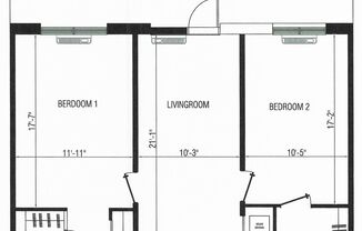 2 beds, 2 baths, 1,092 sqft, $3,690, Unit 206 - Premium Patio