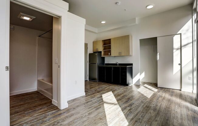 Studio, 1 bath, 206 sqft, $960, Unit 114