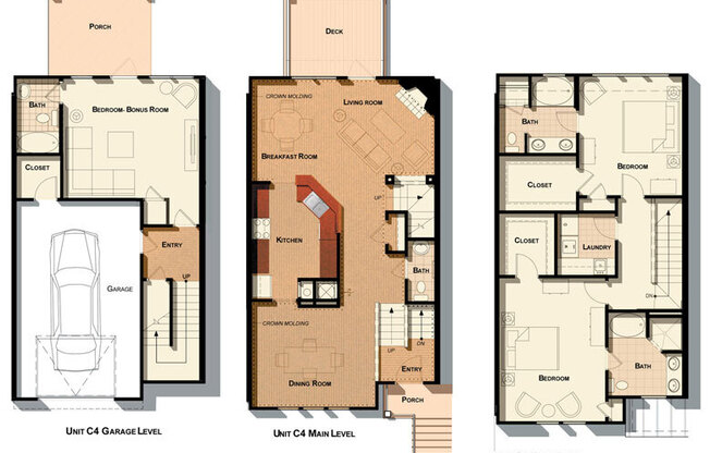 3 beds, 3.5 baths, 2,036 sqft, $3,140