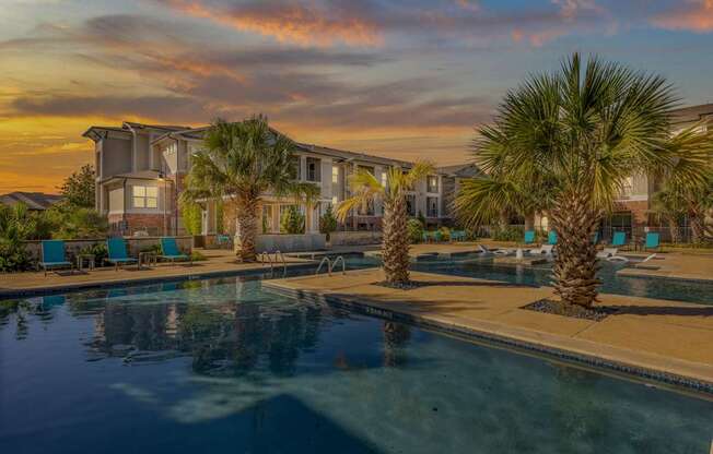 Glimmering Pool at Bridge at Southpark Meadows, Texas, 78748