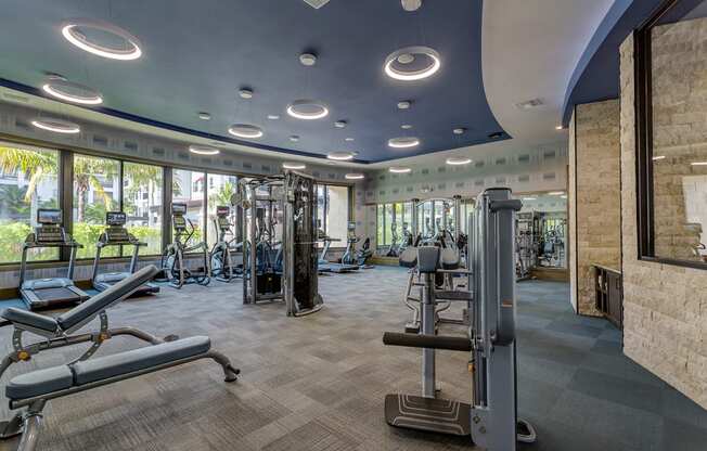 Fitness Center at Orchid Run Apartments in Naples, FL