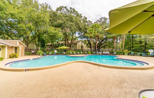 Swimming Pool at Laurel Oaks Apartments in Tampa, FL