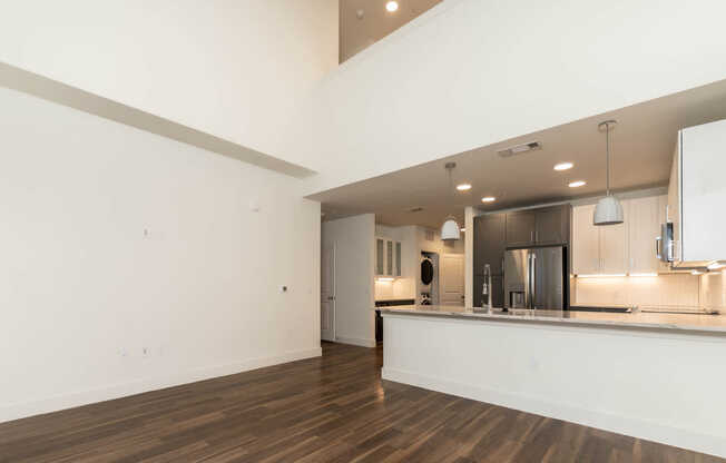 Living Room with Hard Surface Flooring