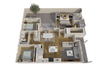 3 beds, 2 baths, 1,246 sqft, $2,510