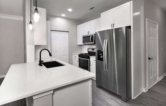 BRAND NEW SUITES - quartz countertops, stainless steel appliances, and matte black finishes and hardware