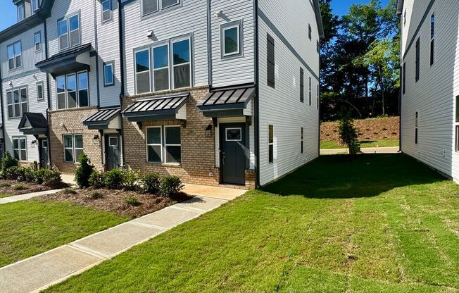 Beautiful, New Construction, 3-Story, 4BR/3.5BA Townhouse