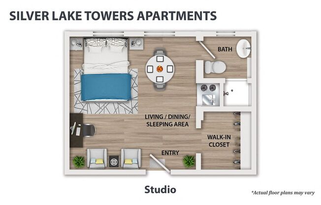 Studio, 1 bath, 352 sqft, $1,781, Unit 102