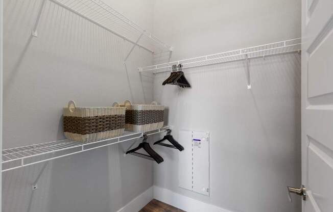 The Edison at Bozeman Gateway Apartments in Bozeman, Montana Walk-In Closet