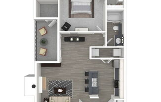 1 bed, 1 bath, 850 sqft, $1,850