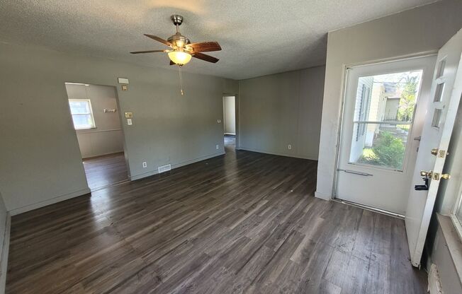 2 Bedroom, 1 Bathroom home with detached garage