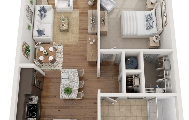1 bed, 1 bath, 771 sqft, $1,469