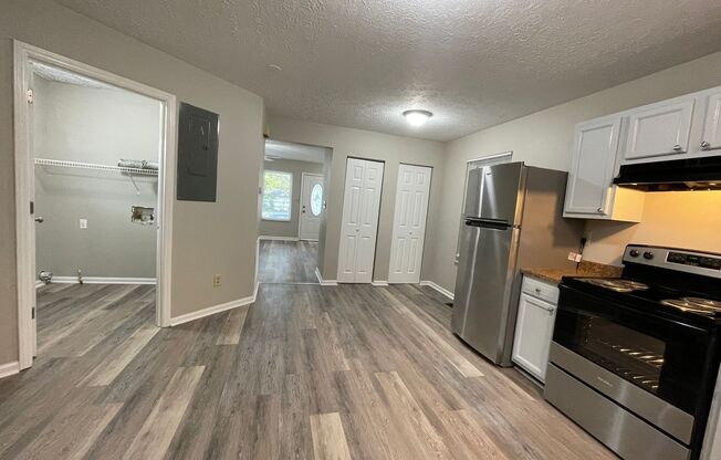 Newly Renovated 2 story 3 Bedroom and 1 bath house!- First Month's Rent Free!