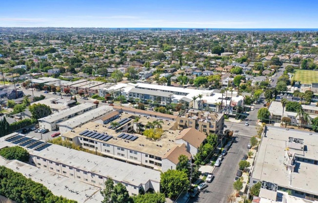 Aerial 5 at Meridian Apartments, Los Angeles, 90066