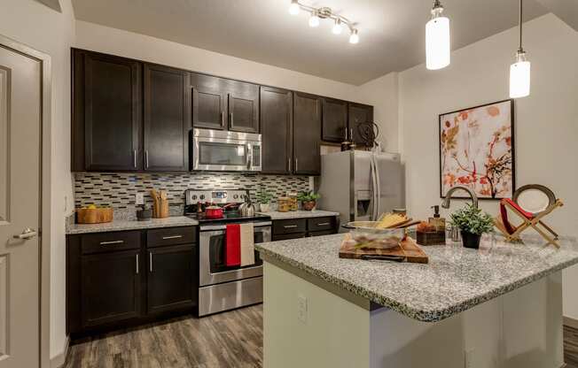 Kitchen at Orchid Run Apartments in Naples, FL