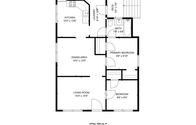 2 beds, 1 bath, $3,250