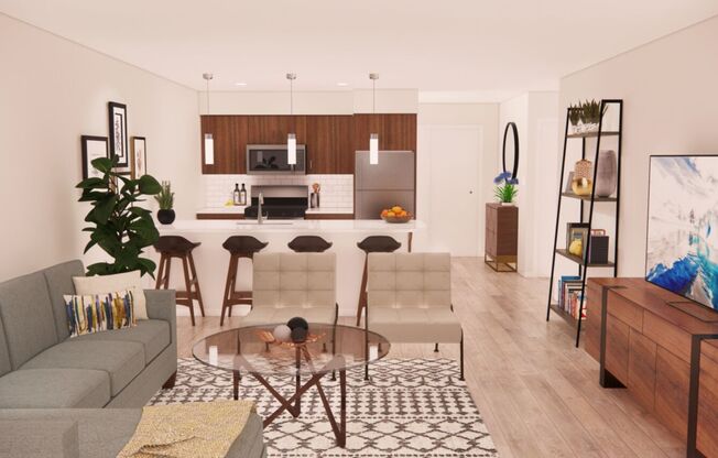1 bed, 1 bath, 829 sqft, $1,550, Unit B208