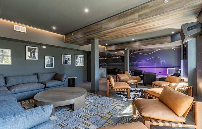 Music studio and whiskey lounge