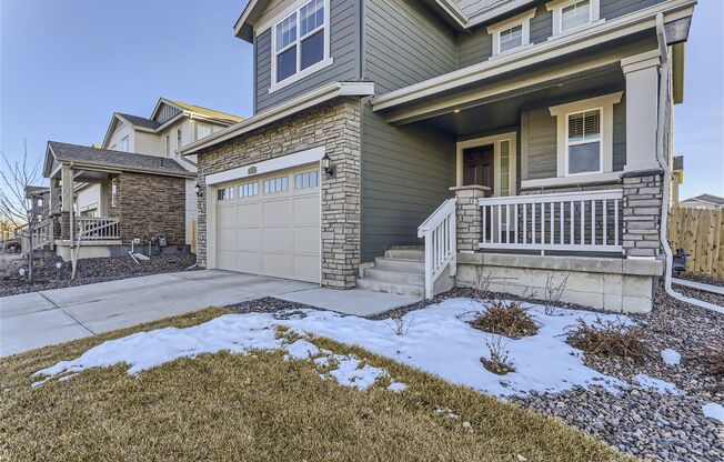 Stunning New Build in Aurora with Sleek Finishes, a Chef's Dream Kitchen with Stainless Steel Appliances including Gas Stove and Double Oven! Minutes to E470 and I70!