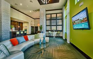 Resident Entertainment Lounge at FortyTwo25 Apartments in Phoenix, AZ