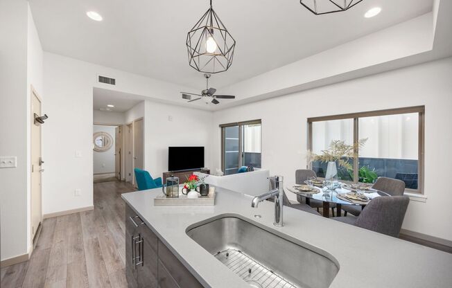 2 Bed 2 Bath Condo With Mountain Views In Recently Developed Steel Yards Neighborhood.