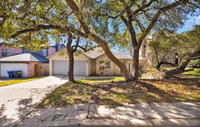One story rental home in NW San Antonio!