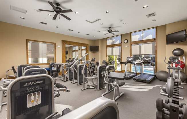 Fitness Center at 55+ FountainGlen  Jacaranda, California, 92833