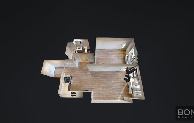 1 bed, 1 bath, 608 sqft, $2,617, Unit 708