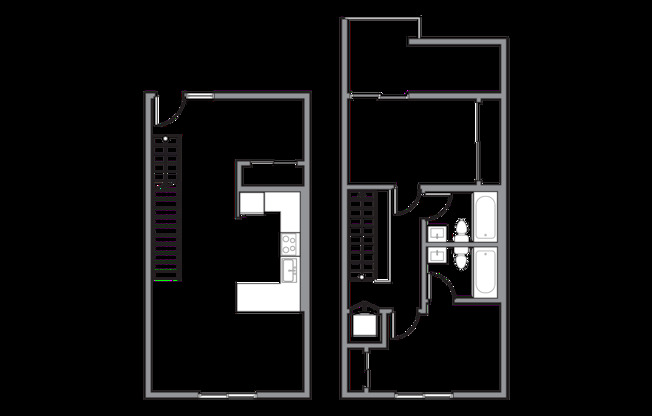 2 beds, 2 baths, 912 sqft, $3,195, Unit 315