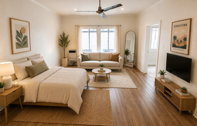 Studio, 1 bath, $1,300, Unit 314