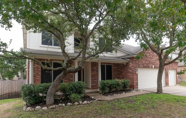 Five bedroom, Four bath home located in Cedar Park