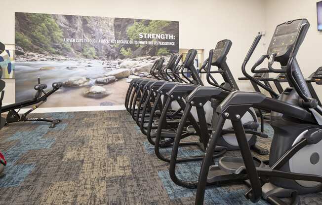 Fully Equipped Fitness Center at The Knolls, Thousand Oaks, CA, 91362
