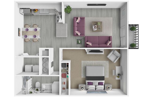 1 bed, 1 bath, 725 sqft, $1,149, Unit 244B