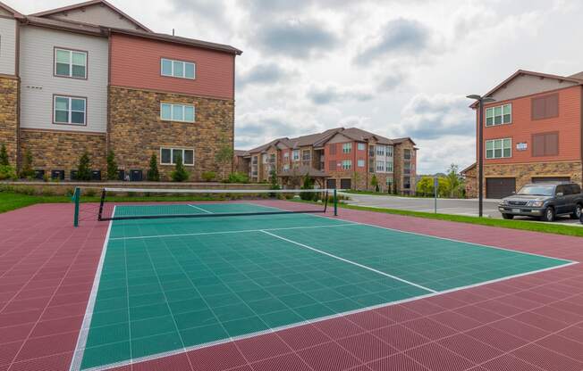 Sport Court at The Residences at Bluhawk Apartments, Kansas, 66085